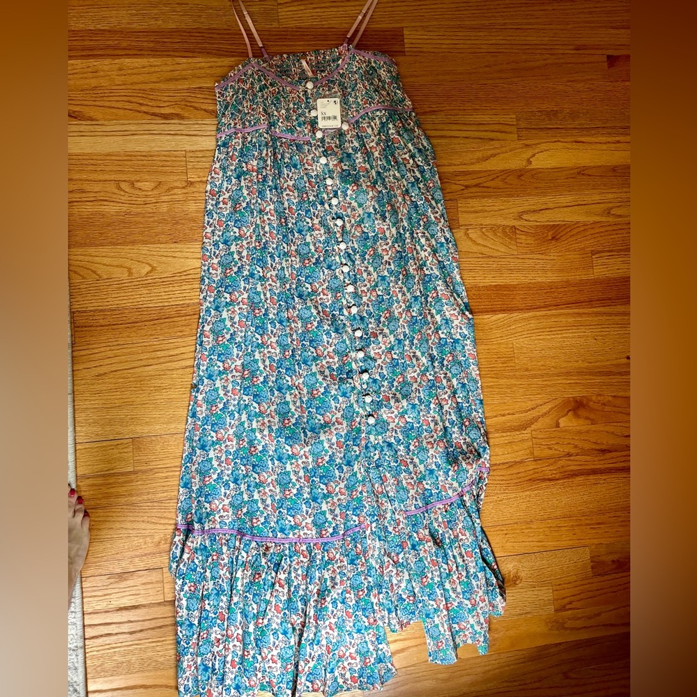 Free people floral maxi